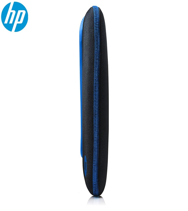 HP Chroma Geo Rev Neoprene Reversible 14″ Laptop Sleeve Pouch Bags (2TX16AA) - Blue-Grey-Gold-Black