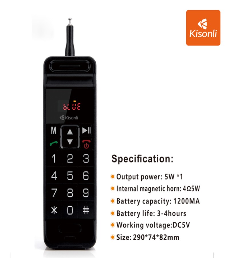 Kisonli Q14 Portable bt audio system speaker of Gadgets electronic Speaker