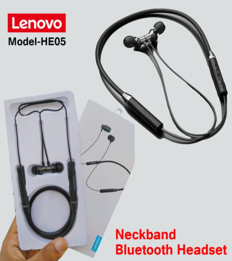 Lenovo HE05 Wireless Bluetooth Earphones BT5.0 Sports Running Headset
