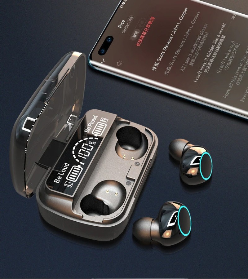 M30 Headphones Tws Bluetooth Earphones 5.2 9D Stereo Wireless Earbuds