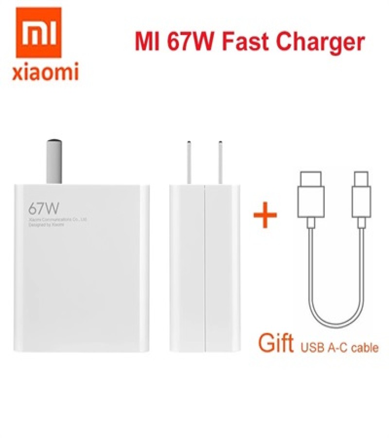 Original 67w Turbo charger for Xiaomi Mi 11 Pro Mi 11 Ultra Xiaomi 11T Xiaomi Poco X3