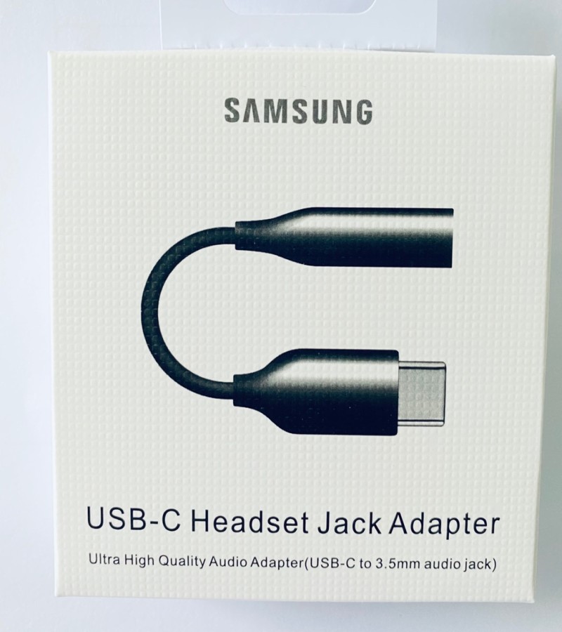 Original Quality USB C headset jack audio adapter