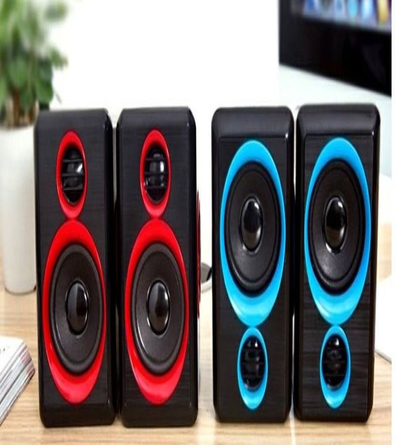 Pair Of Prime Usb FT-165 Laptop and mobile speaker