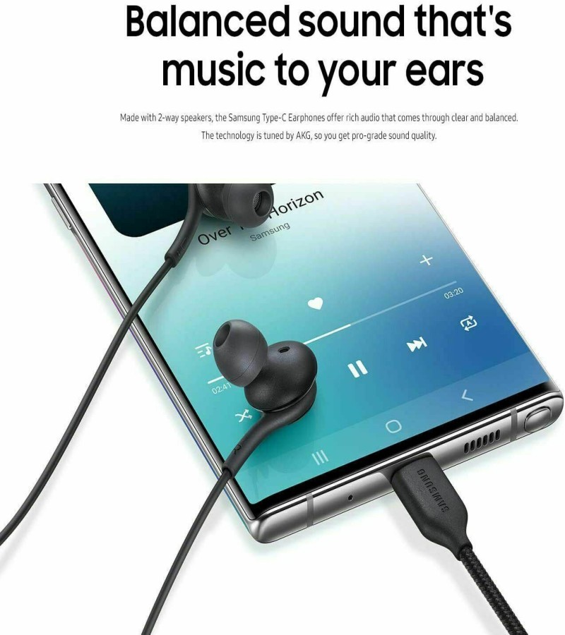 Samsung AKG Original Stereo In-Ear Headphones Earphones for All Other Type C Devices