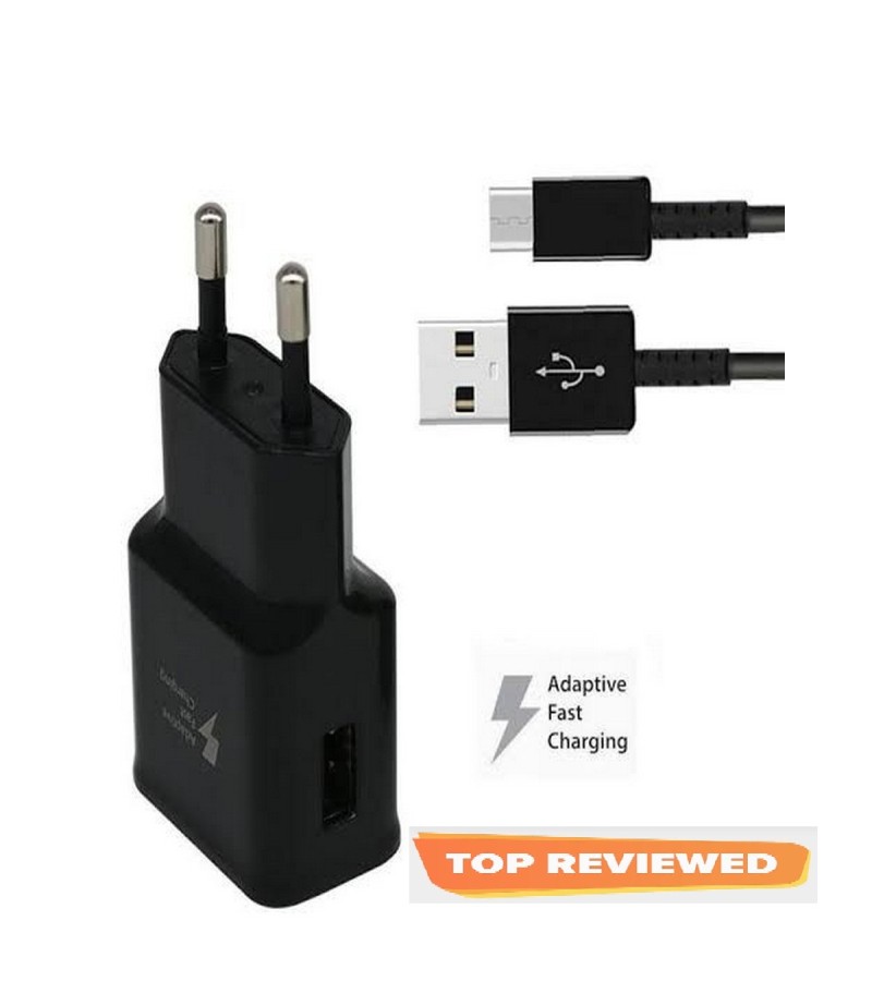 Samsung Fast Charger 5 Volts 2 Ampere 3.0 with Type C USB Fast Charging Data Cable