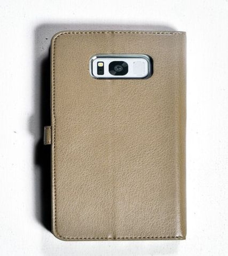 Samsung Galaxy S8 Case Leather Flip Wallet Case for Samsung Galaxy S8+ Plus