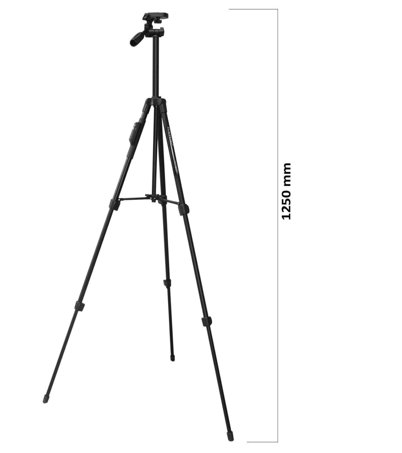 Selfie Video YUNTENG VCT 5208 RM Aluminum Tripod with 3-Way Head & Bluetooth Remote