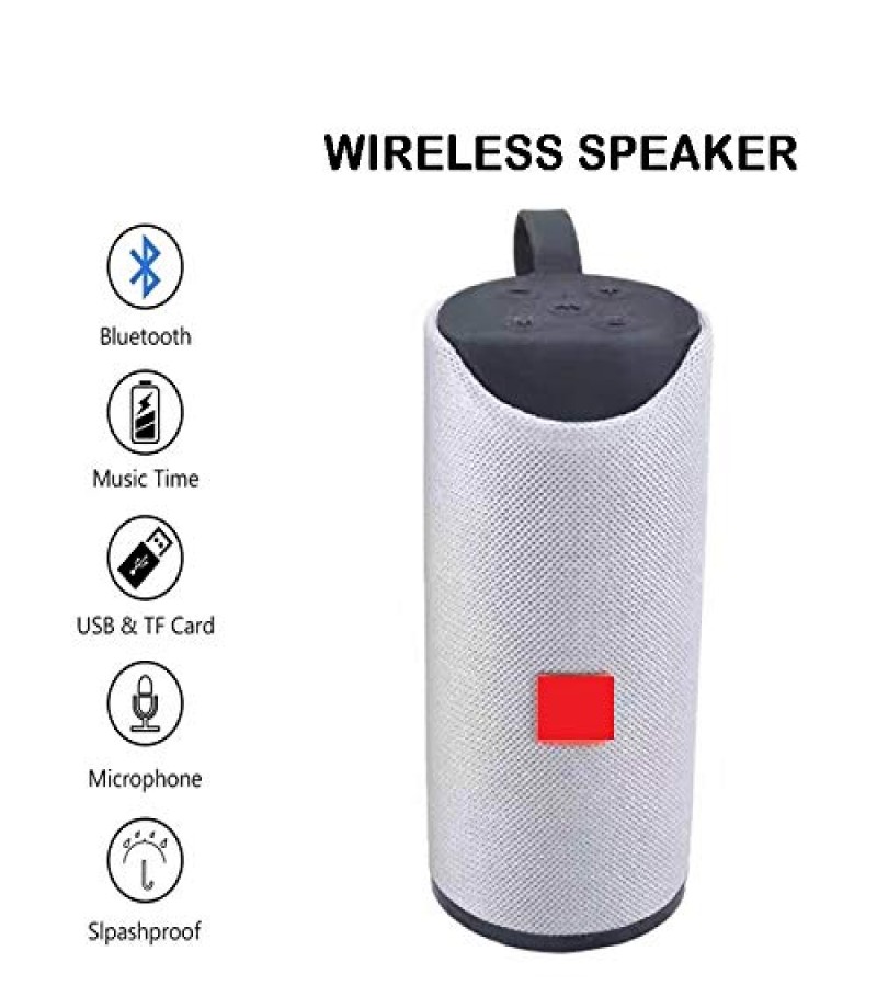 TG113 Portable Bluetooth Wireless Speaker With Mic And High Super Bass Sound Amazing TG-113