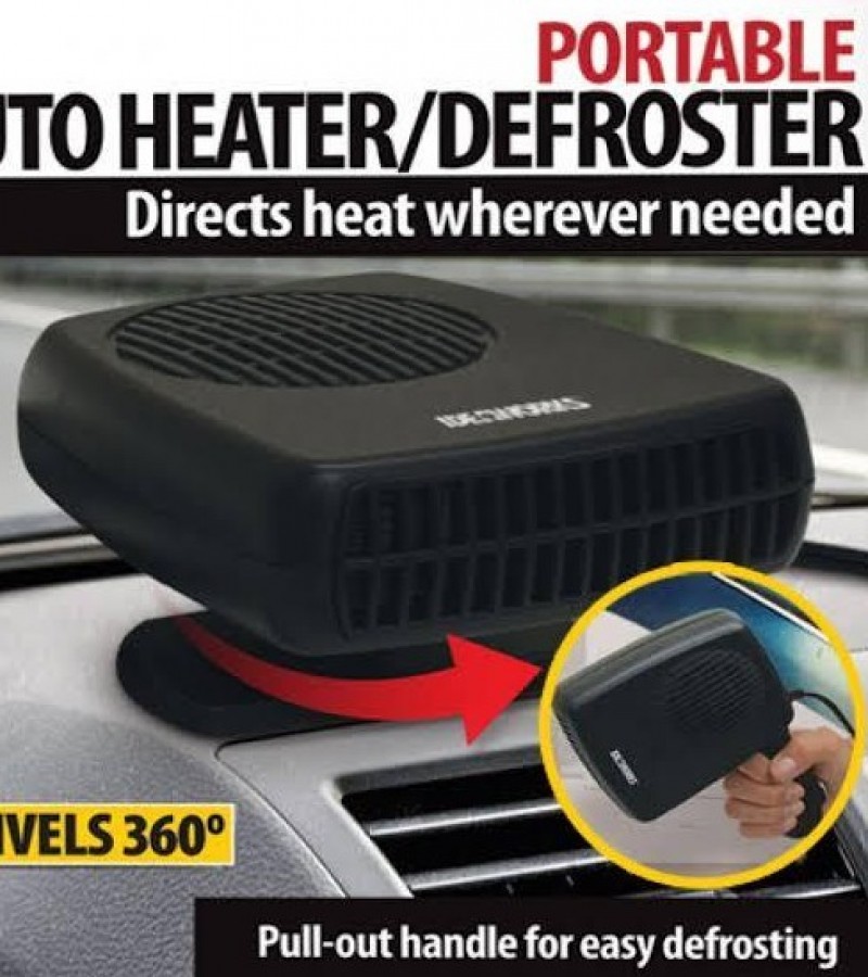 Sogo Car Heater 12V 2000W nHot & Cool - Black
