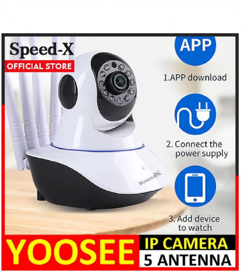 Speed X IP Camera Wifi Wireless Yoosee - CCTV Color Night Vision