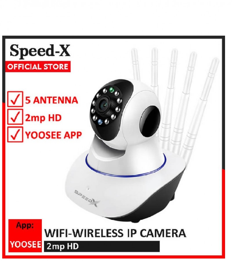 Speed X IP Camera Wifi Wireless Yoosee - CCTV Color Night Vision
