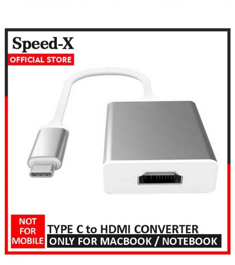 Speed X Type C to HDMI Converter Adapter