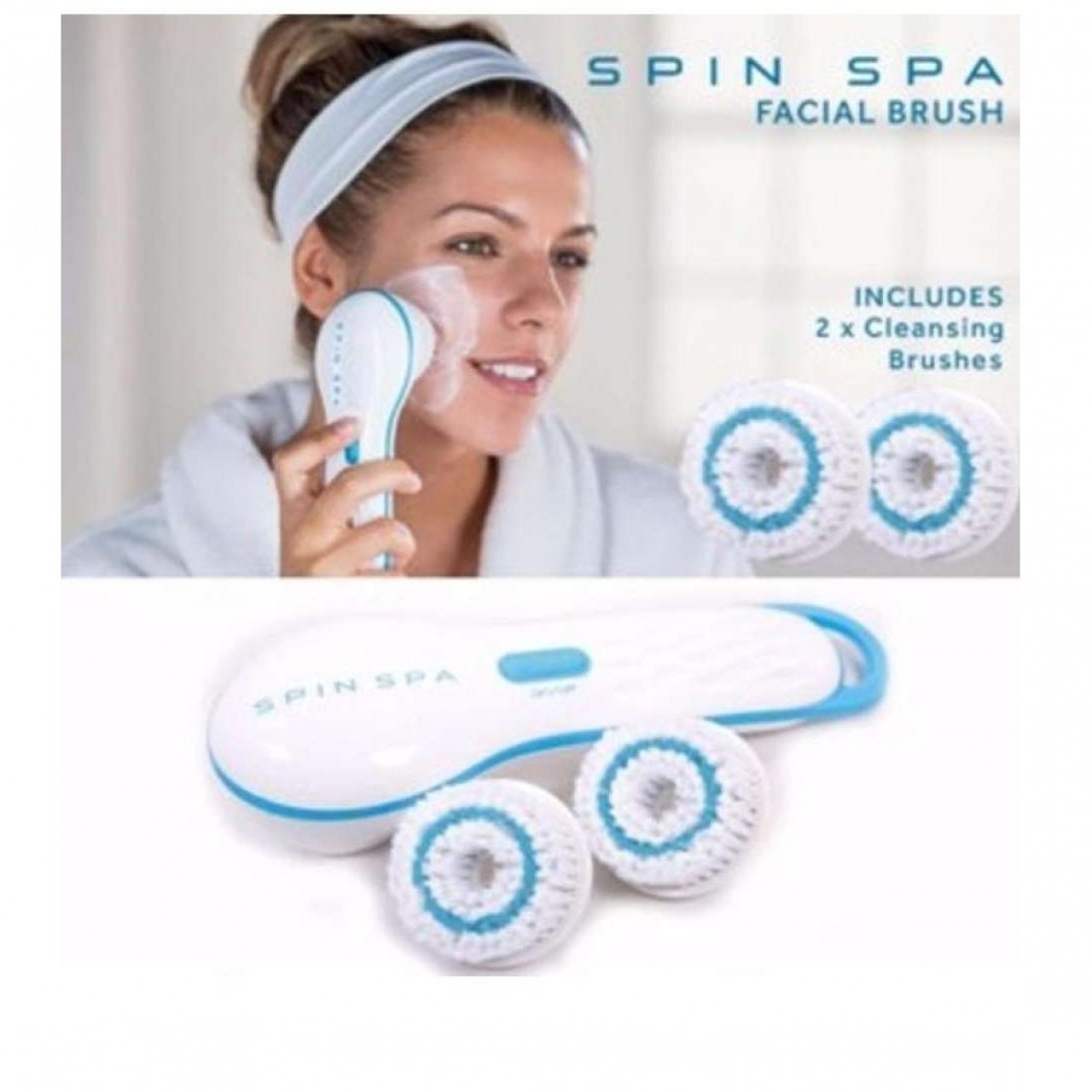 Spin Spa Cleansing Facial Brush