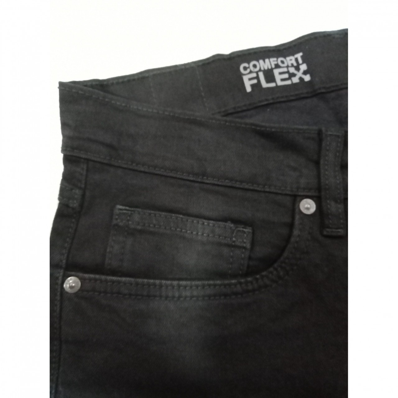 Stooker Black Stretchable Jeans For Boys - Export Quality