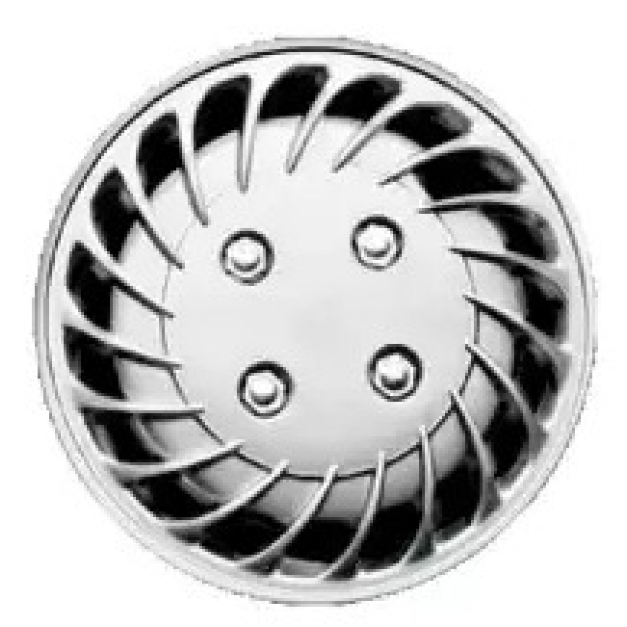 Stylish Tyre Cover BT05 – 12 Inch - Silver