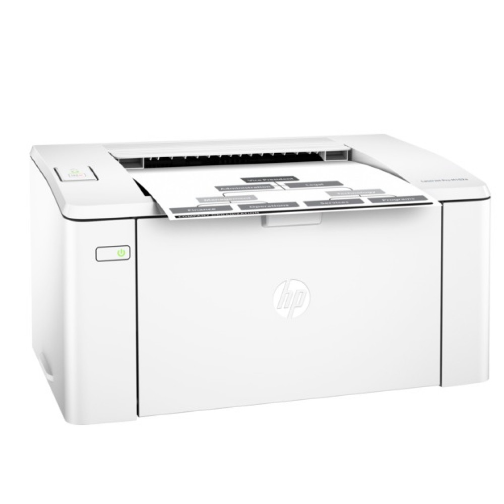 HP LaserJet Printer M102A Pro - 22ppm Print Speed - LED Display