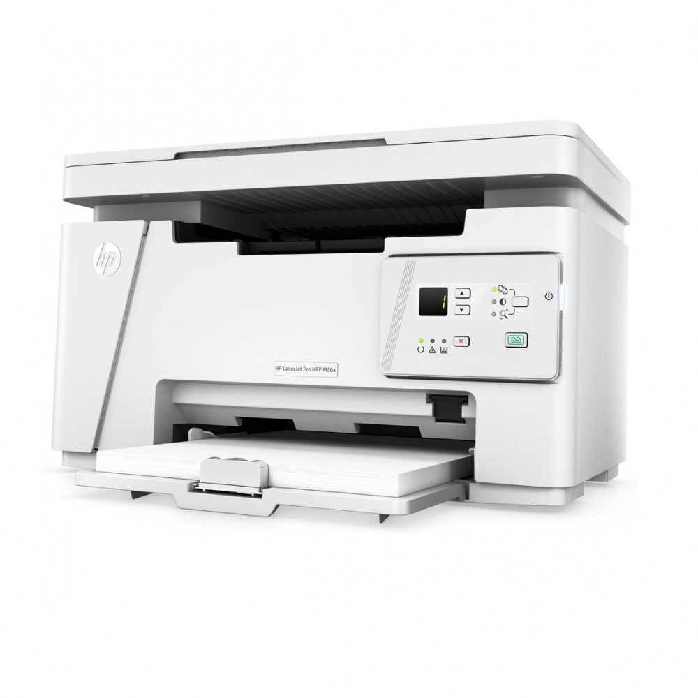 HP LaserJet Printer Pro M26A - Printer – Scanner – Copier – Multifunction – 18ppm