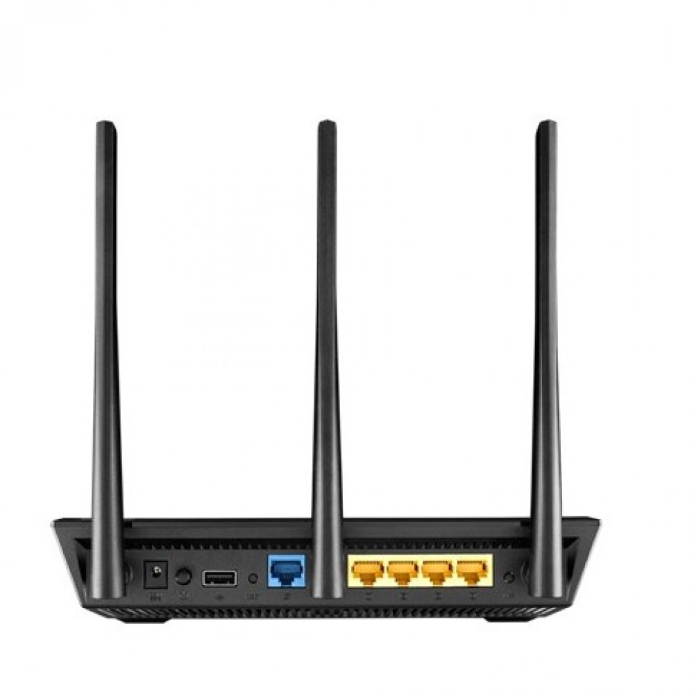 2. ASUS Dual-Band Wireless Gigabit Router RT-AC66U B1 -AC1750 – 1750 Mbps speed -– AiMesh - AiProtec