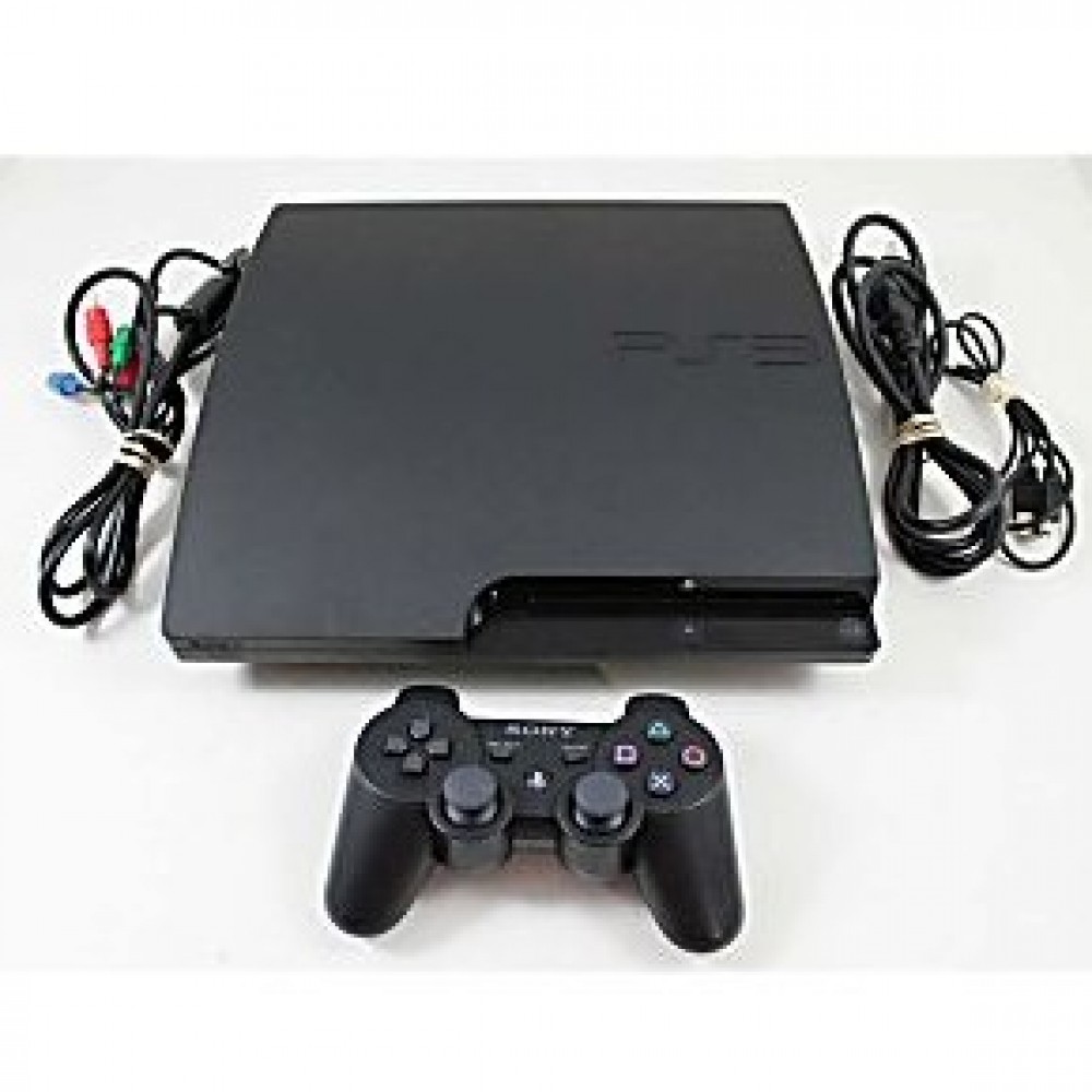 4. Sony Wi-Fi PlayStation 3 Slim Console - 320GB Storage 2 USB Ports