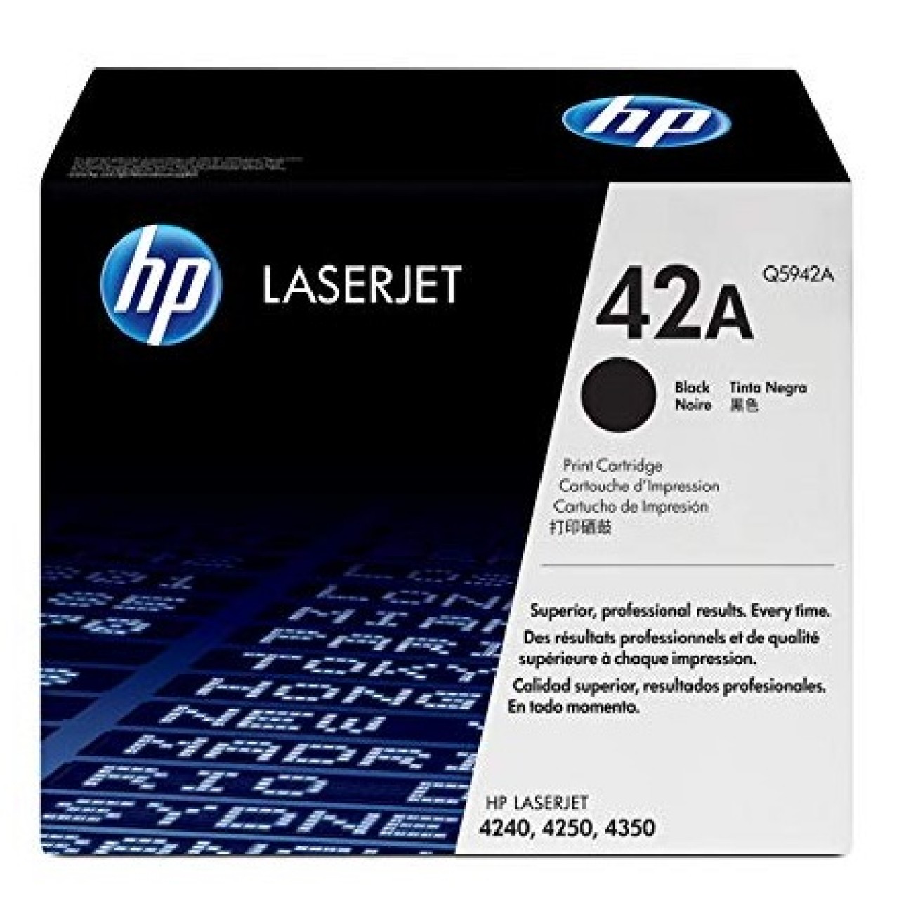 5. HP Original LaserJet Toner Cartridge 42A, Q5942A