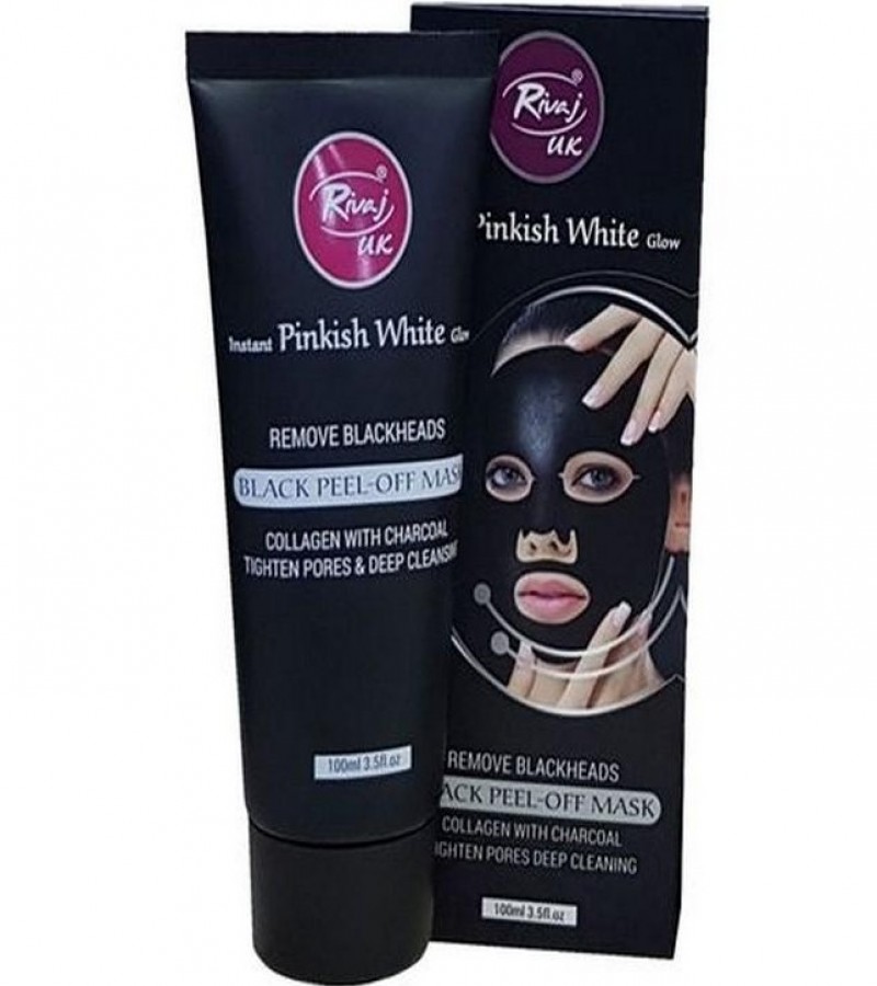Charcoal Peel Off Mask Rivaj UK - 100ml