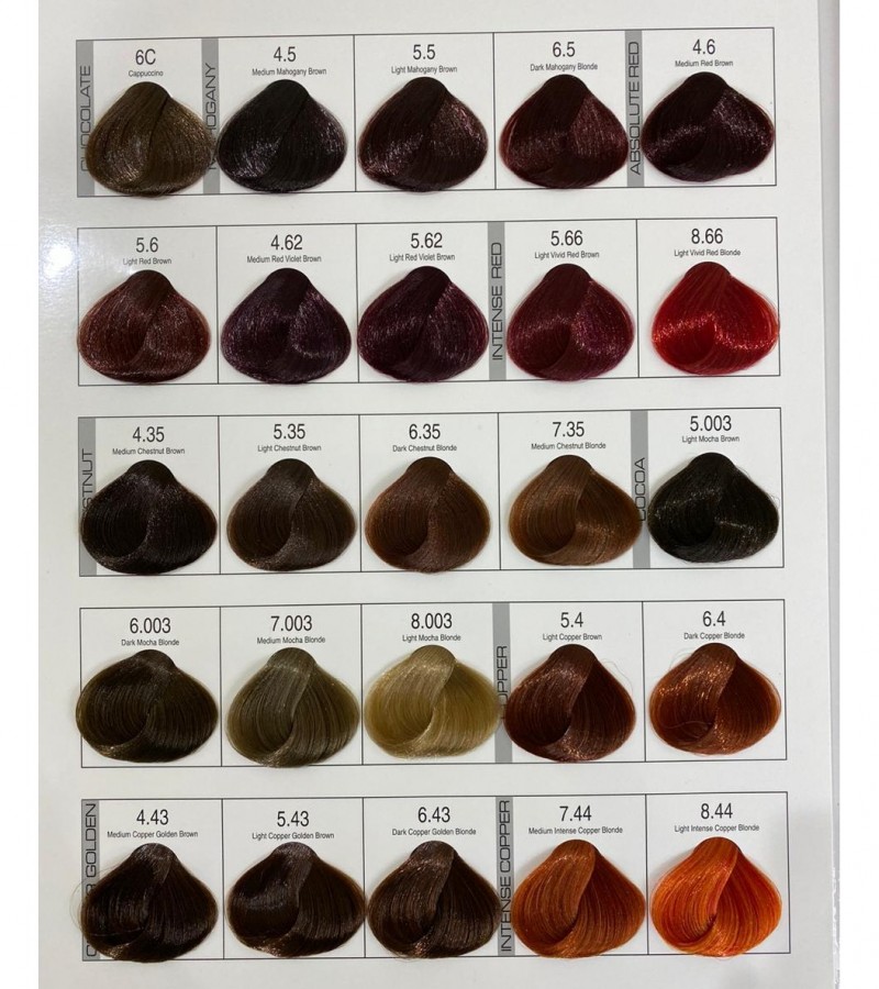 Eazicolor & Developer all Available Color