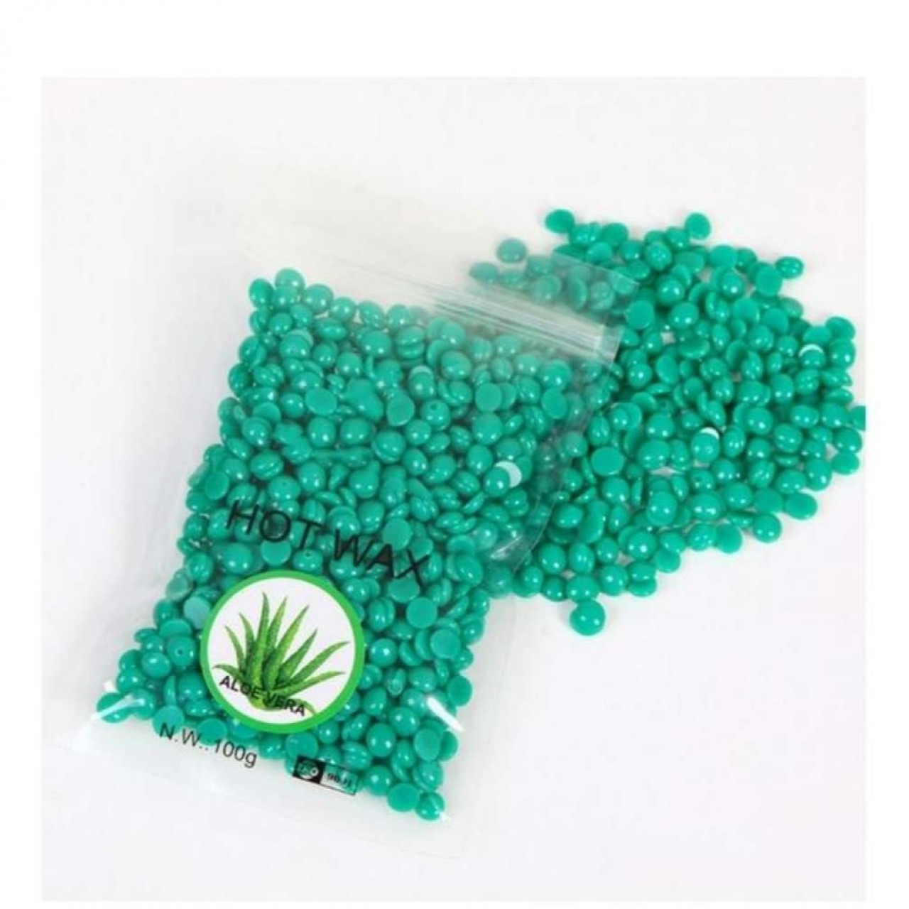 High Quality Aloe Vera Hot Hard Bean Wax For Hair Removal - 100 gm