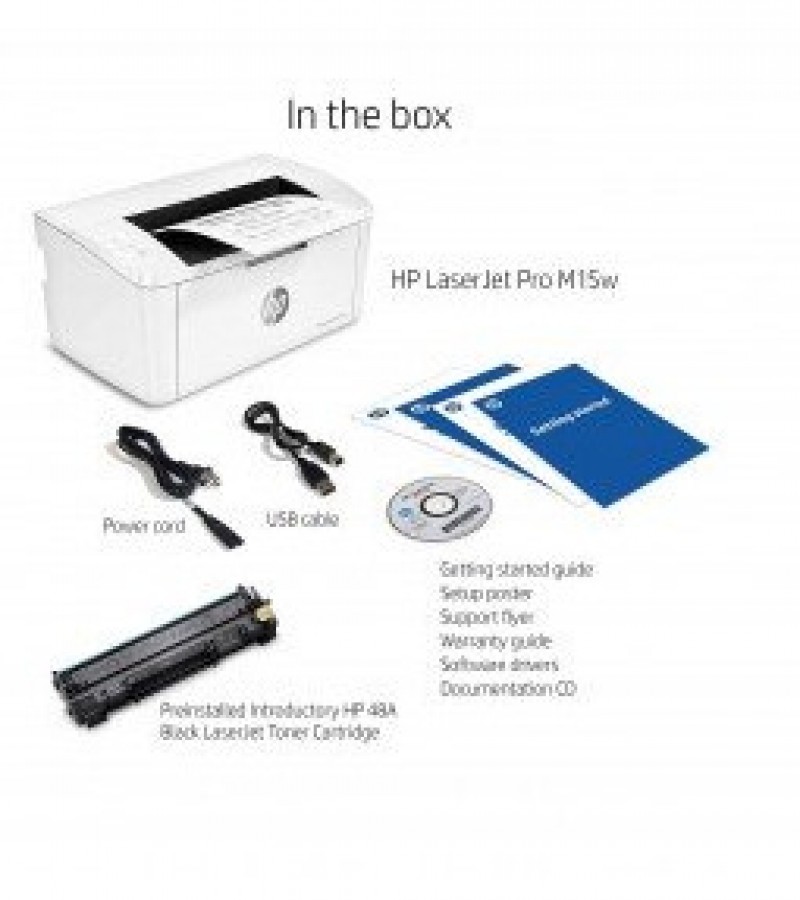 HP M15A Wireless LaserJet Pro Printer