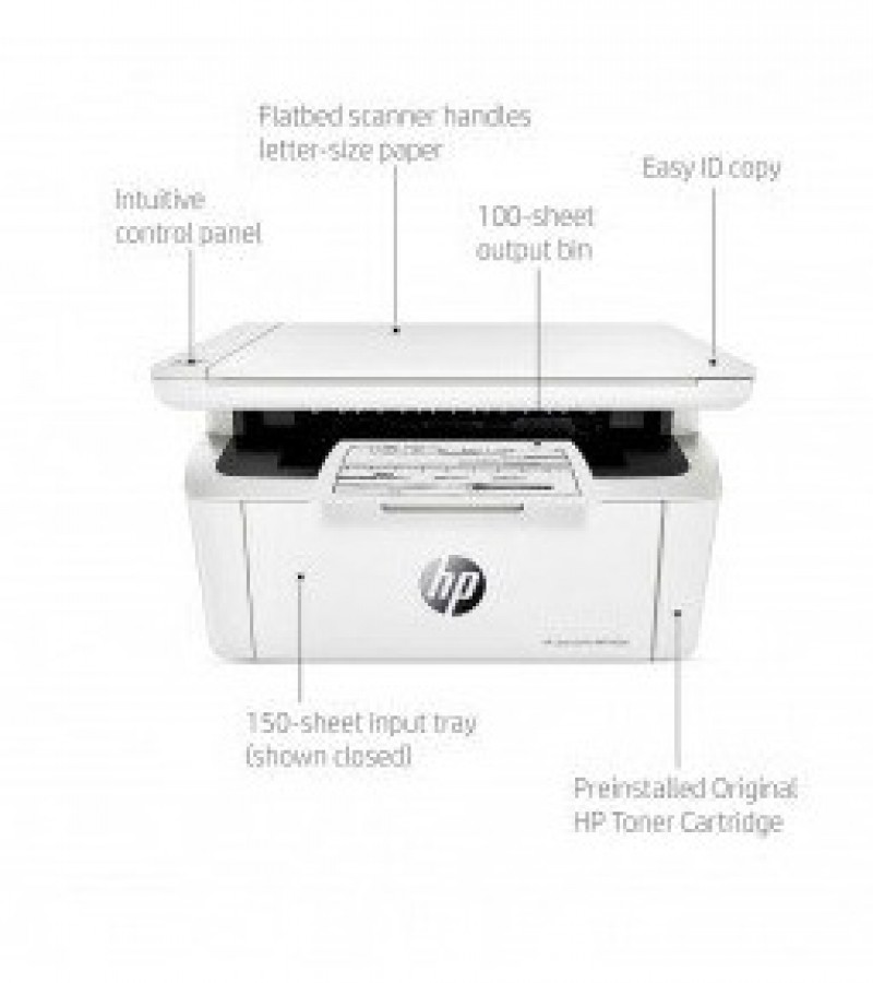 HP MFP M28A 3 In 1 LaserJet Pro Printer - Printer, Copier & Scanner
