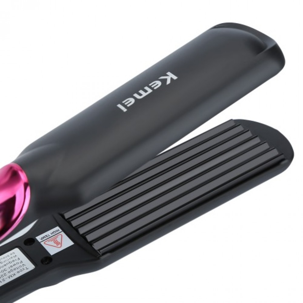 Kemei KM-2113 Electric Hair Straightener For Fashionable Women
