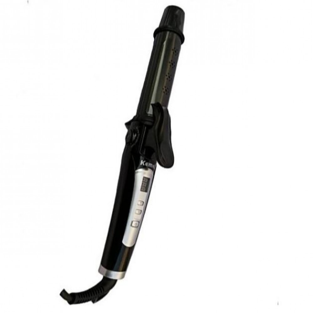 Kemei KM-988 3 In 1 Hair Straightener, Curler & Crimper