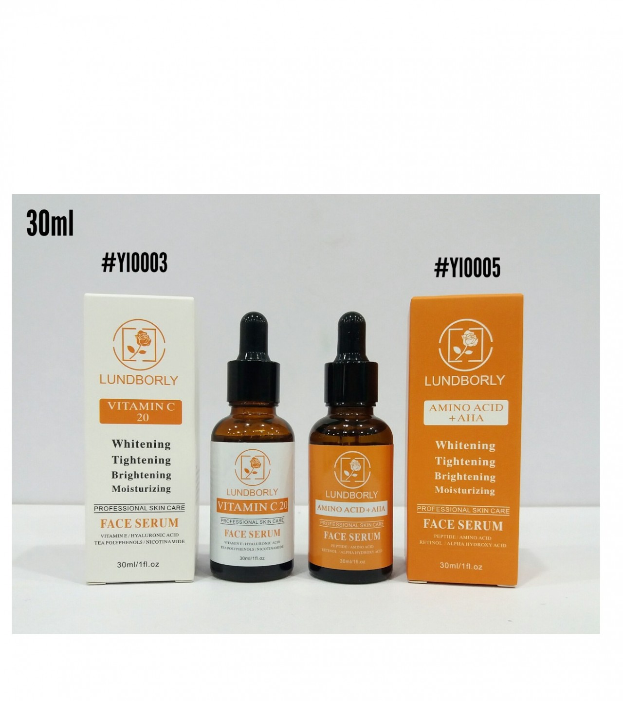 LUNDBORLY Skin Care Vitamin C l Anti Aging Serum