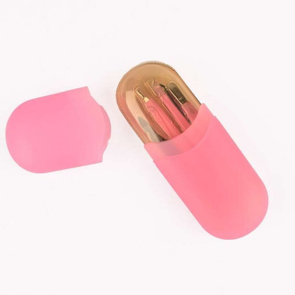 Manicure Pedicure Kit 6 Pcs With Portable Plastic Case