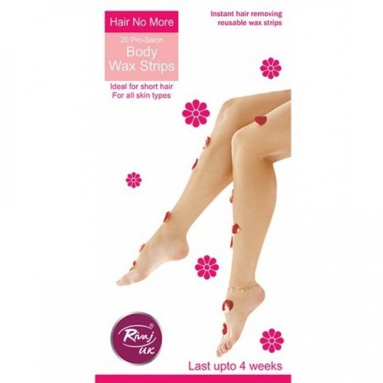 Rivaj UK Instant Hair Removing Body Wax Strip