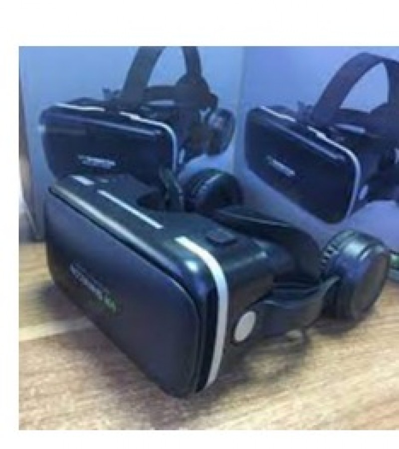 Shinecon 6 Generations 3D VR Glasses Headset With Earphones