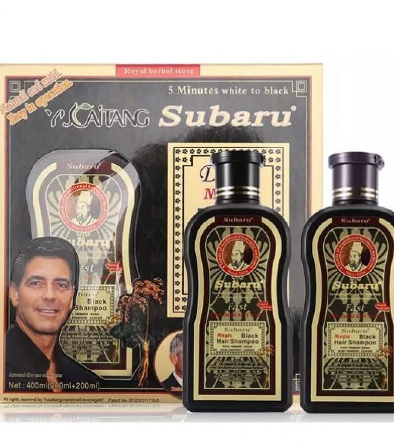 Subaru Dexe Magic Black Hair Shampoo 400ML