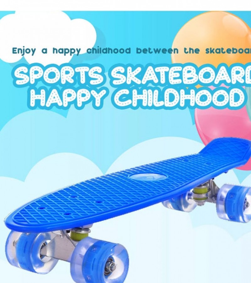 Fiber skateboard 22 inch for boys and girls - Breakproof skate boards