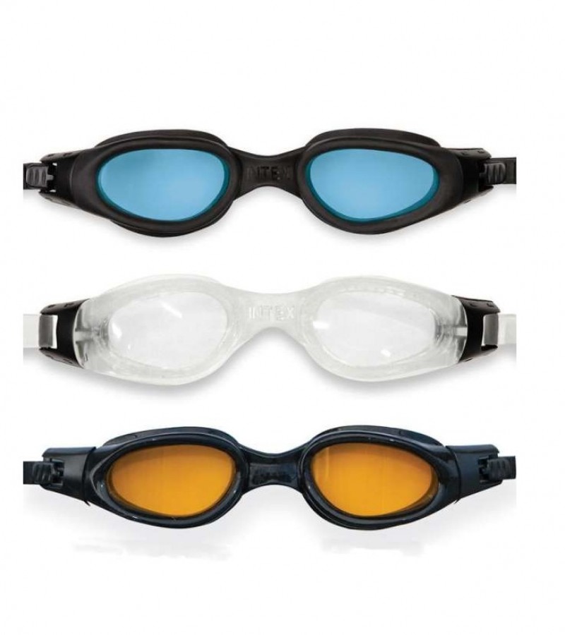 INTEX Pro Goggles Free Style Sport Goggles swimming glasses