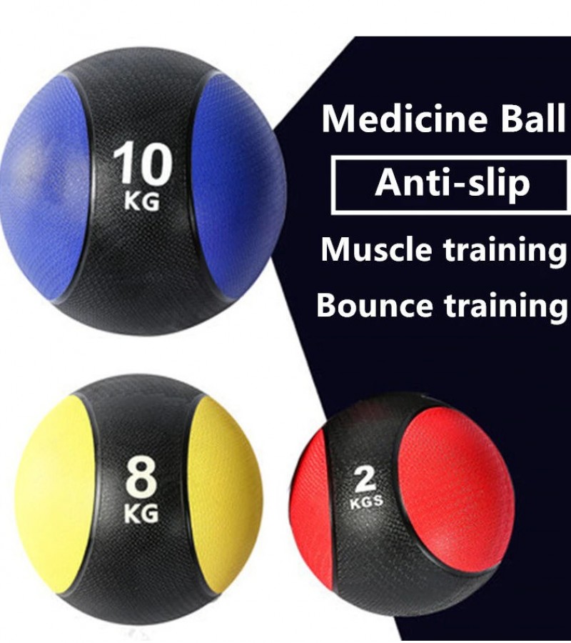 Medicine balls for Weight training and exercises Antislip ball - 10kg