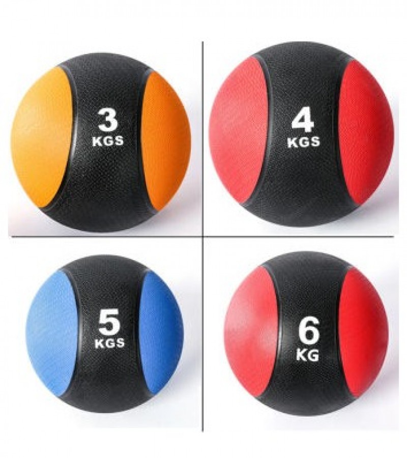 Medicine balls for Weight training and exercises Antislip ball - 3kg