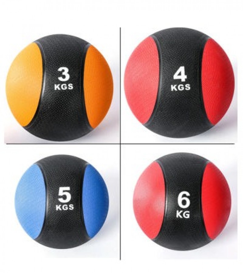 Medicine balls for Weight training and exercises Antislip ball - 4kg