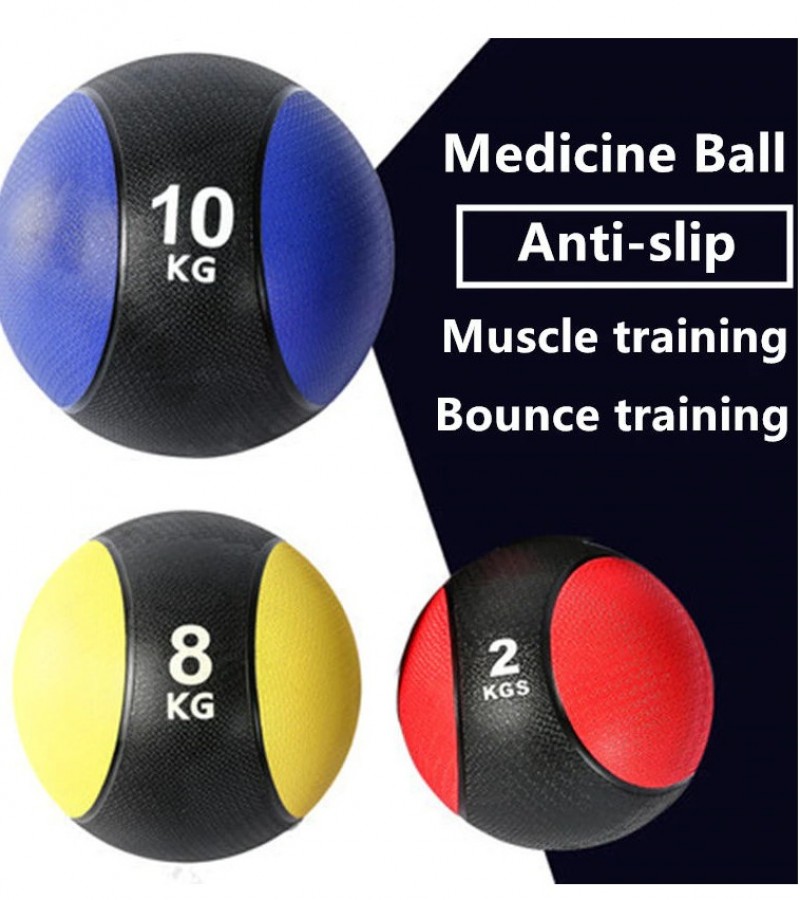 Medicine balls for Weight training and exercises Antislip ball - 8kg