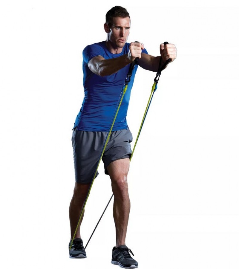 Pack of 3 Resistance Bands Set with Handles