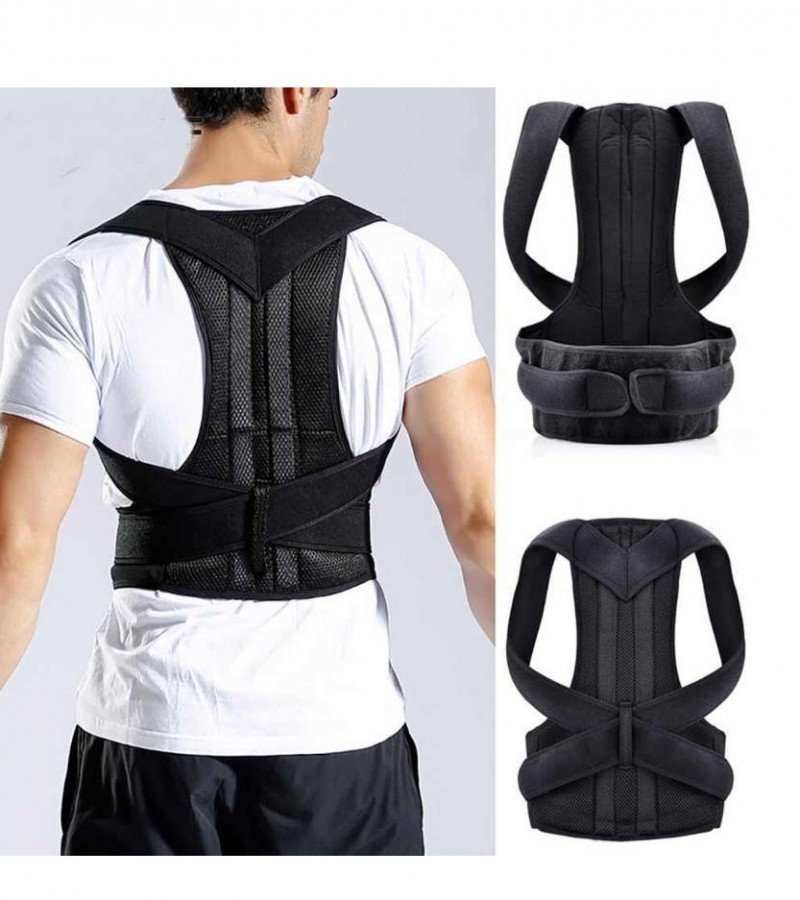 Posture Belt for Back Support cushion and Posture - Black