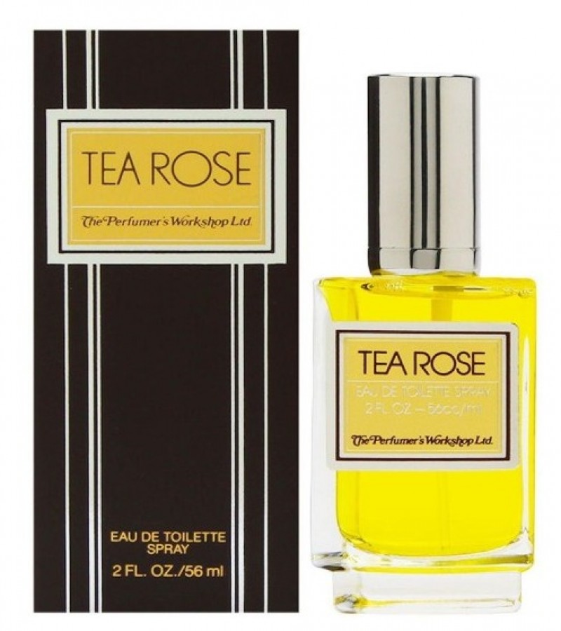 Tea Rose Perfume For Unisex - 56 ml