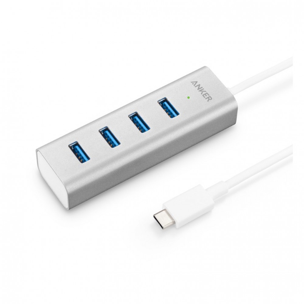 Anker 4 Port USB 3.0 Hub - 5 GBPS Transfer Speed – Slim & Sleek