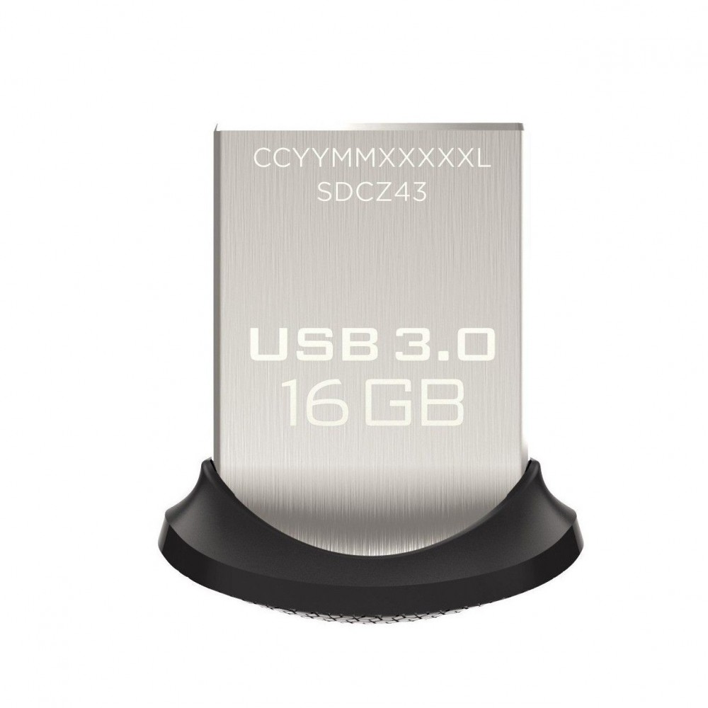SanDisk Ultra Fit 3.0 USB Flash Drive - 16 GB