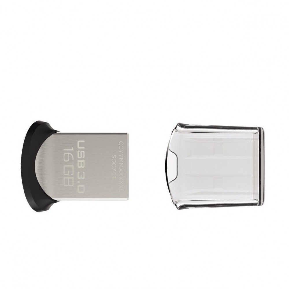 SanDisk Ultra Fit 3.0 USB Flash Drive - 16 GB