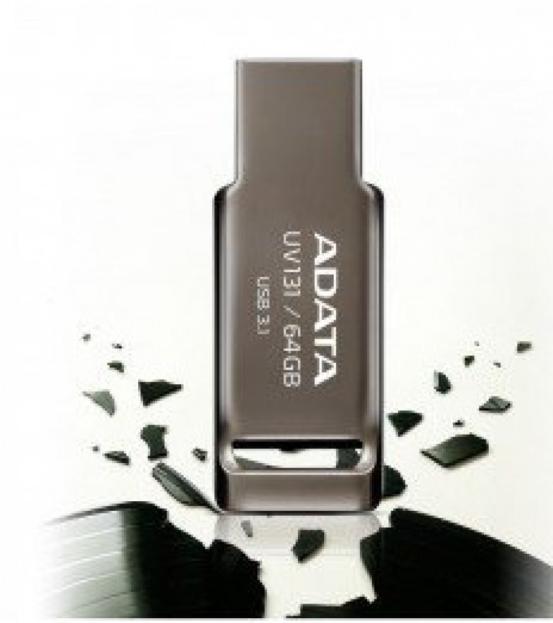 Adata UV131 Metallic Texture USB Flash Drive - 64 GB