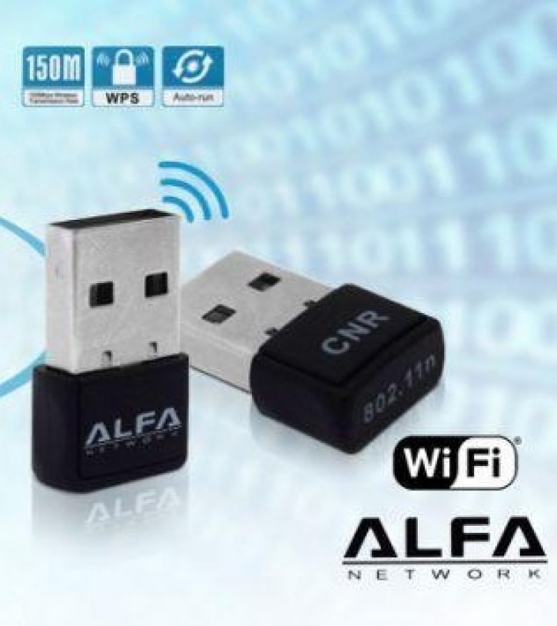 ALFA Wifi Chip - ALFA Wifi Dongle - Alfa Wifi USB adapter mini 150 Mbps